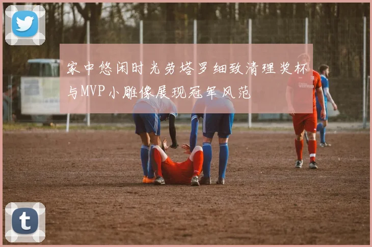 家中悠闲时光劳塔罗细致清理奖杯与MVP小雕像展现冠军风范